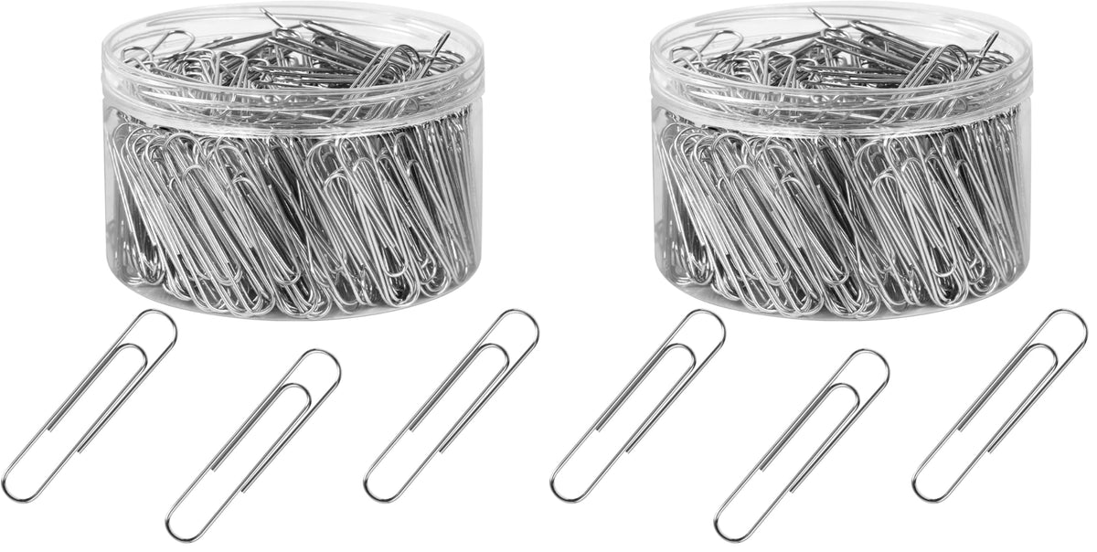 280 Pcs Large Paper Clips, 2 Inch Jumbo Paper Clips, Silver Paperclips, Stainless Steel Large Paperclips Office for Teacher Supplies School Supplies