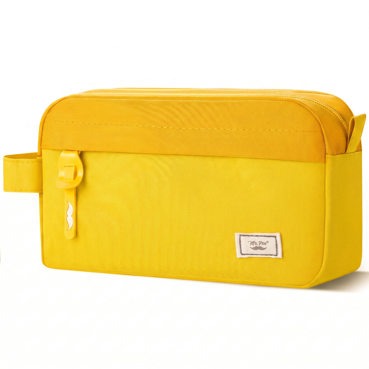 Mr. Pen- High Capacity Pencil Case, Large Pencil Pouch with 3 Compartments and 2 Pockets, Large Pencil Bag with Smooth Zipper, Cute Pencil Case Pouch Organizer, School Supplies for Teens