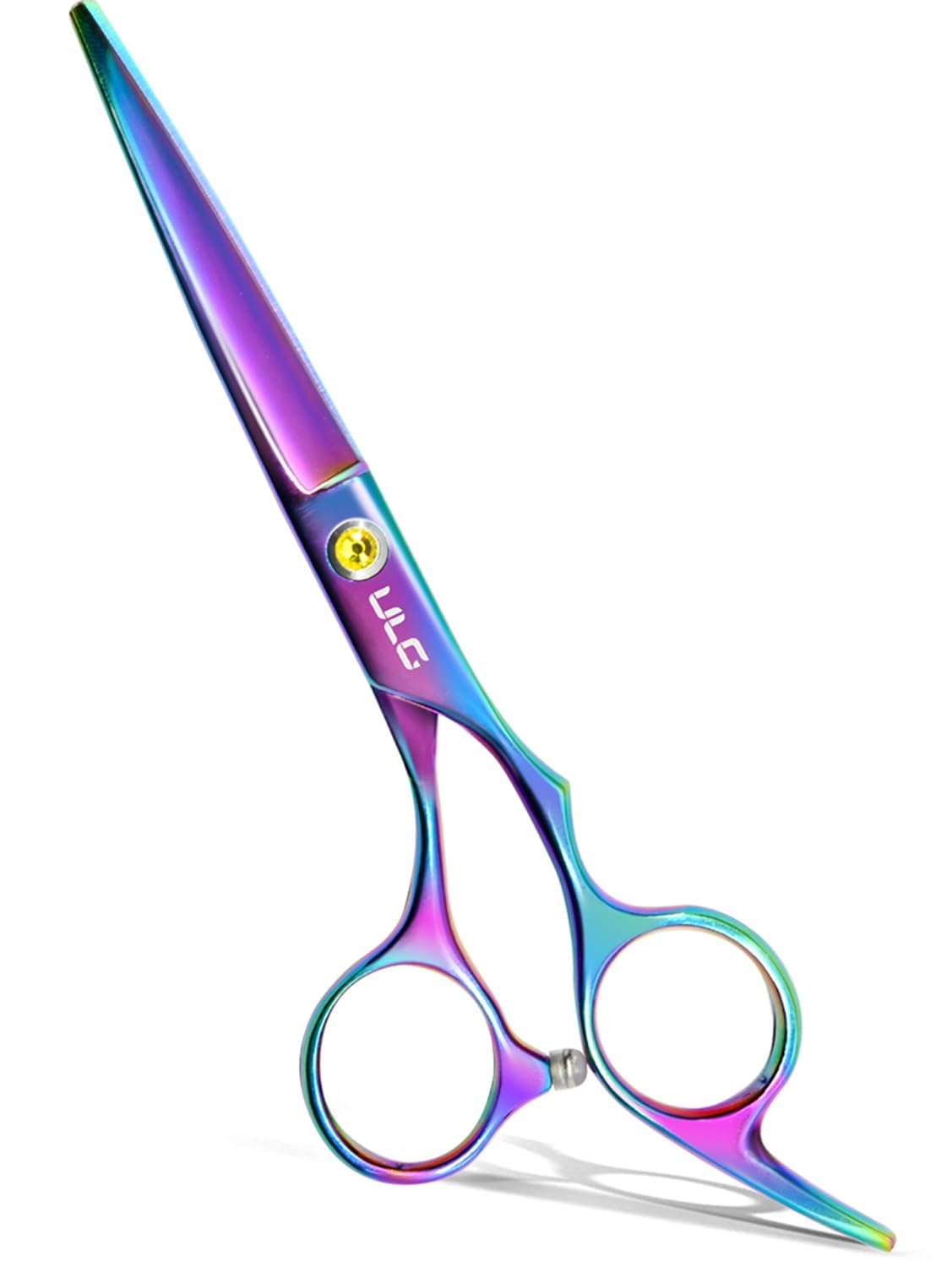 Hair Cutting Scissors, ULG Professional Hair Scissors 6.5 inch Right-Hand Razor Edge Barber Shears Salon Hair Cutting Shears Made of Japanese Stainless Steel, Hand Sharpened Blue