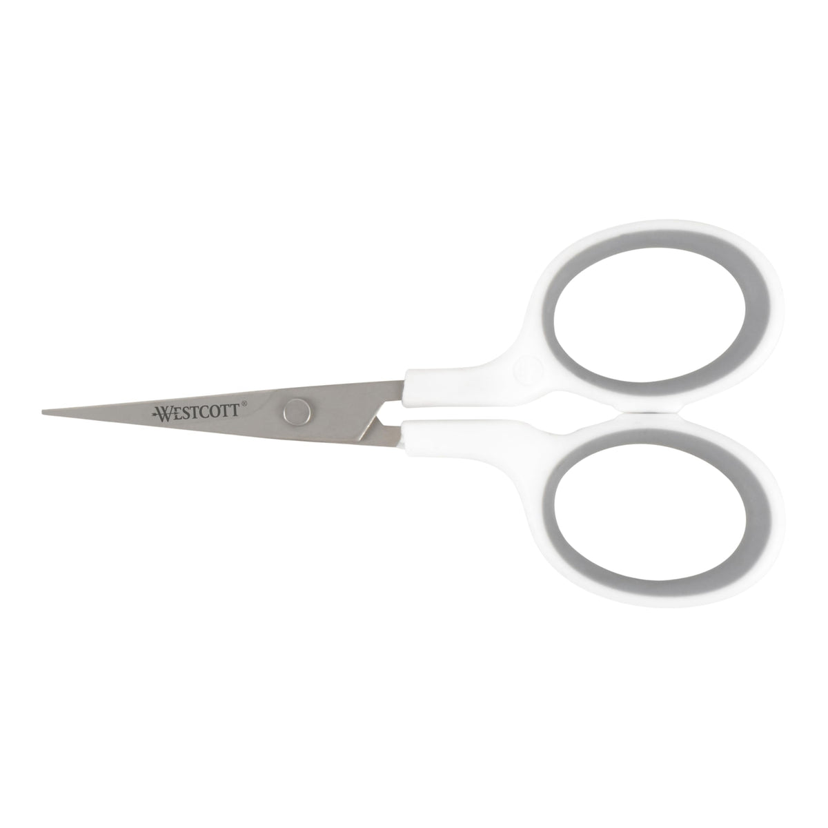 Westcott 5-Inch Micro-Tip Fabric Scissors with Titanium-Bonded Blades - Craft Scissors for Paper and Fabric, Sewing, and More