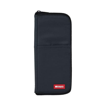 LIHITLAB LAB Slim Pen/Pencil Pouch, 0.7 × 3.9 × 8.5 Inches, Indigo (A7652-11)