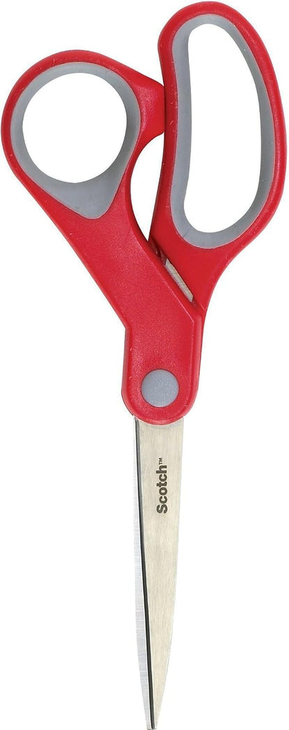 Scotch Multi-Purpose Stainless Steel All-Purpose 2 Pairs of Scissors, 8"