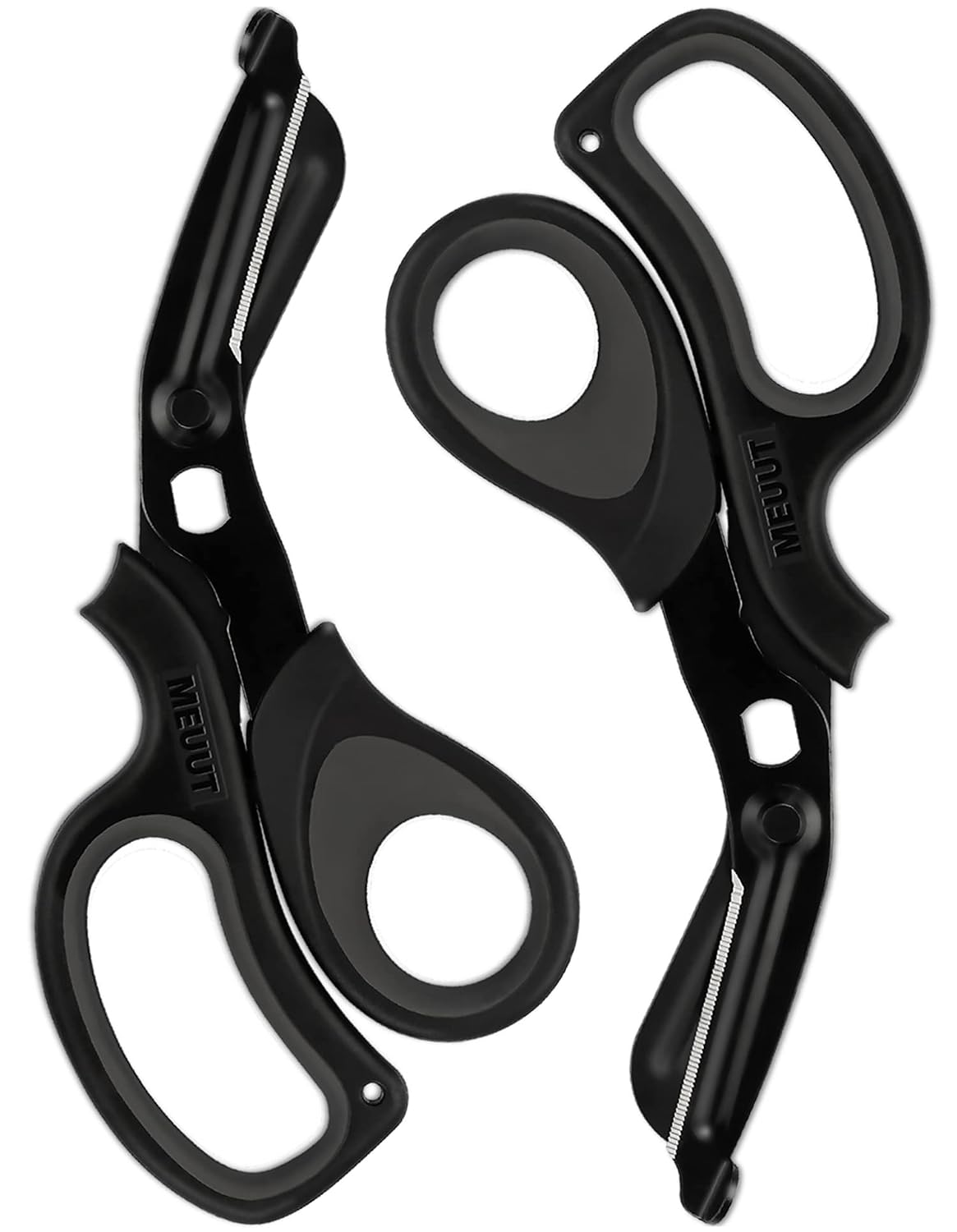 MEUUT Medical Scissors 2-Pack Trauma Shears for Nurses All Purpose Scissors