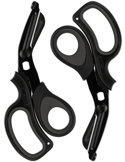 MEUUT Medical Scissors 2-Pack Trauma Shears for Nurses All Purpose Scissors