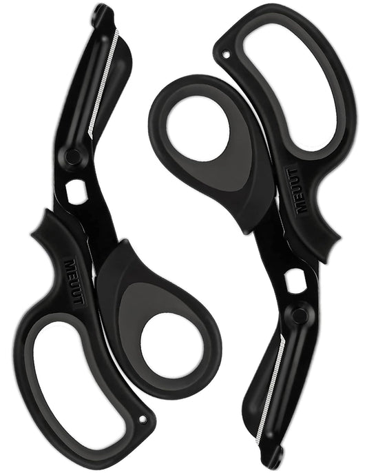 MEUUT Medical Scissors 2-Pack Trauma Shears for Nurses All Purpose Scissors