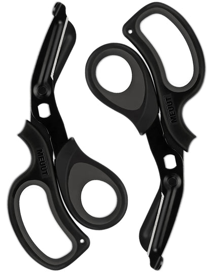 MEUUT Medical Scissors 2-Pack Trauma Shears for Nurses All Purpose Scissors