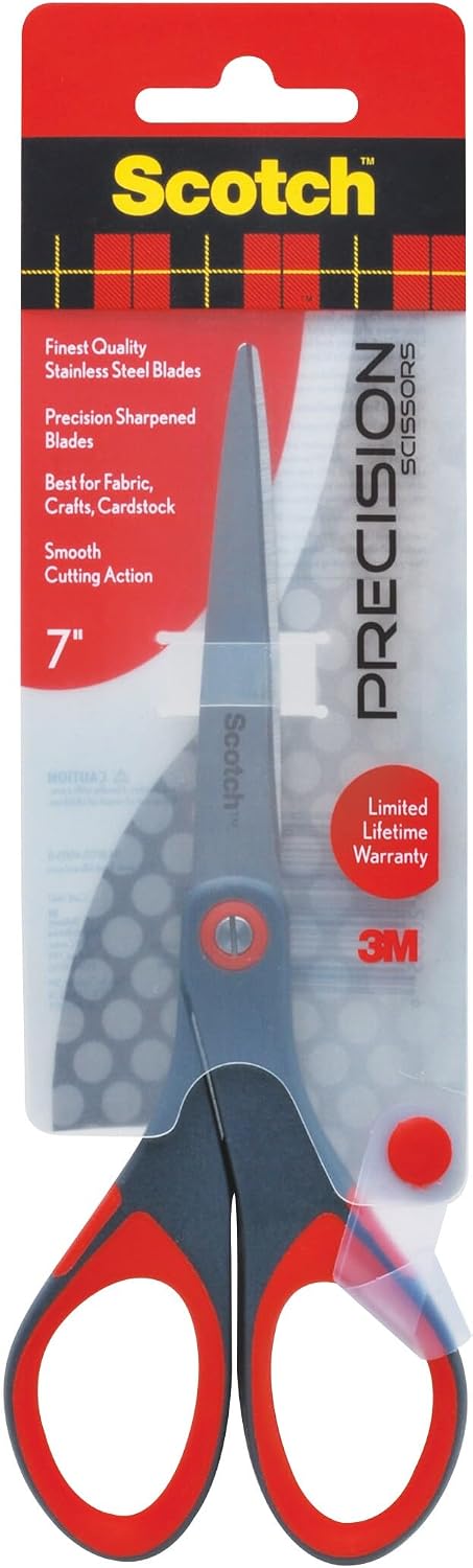 Scotch 7" Precision Scissors, Great for Everyday Use
