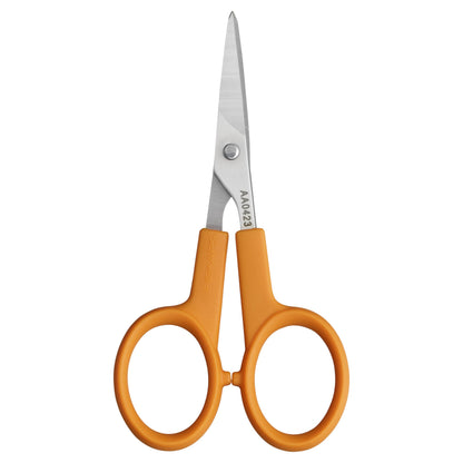 Fiskars 5" Non-Stick Micro-Tip Scissors for Sticky Materials, No. 5, White