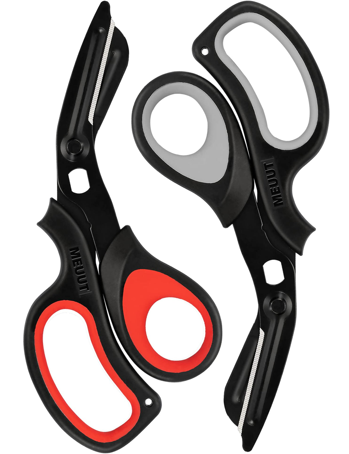 MEUUT Medical Scissors 2-Pack Trauma Shears for Nurses All Purpose Scissors