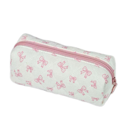 Pencil Case Aesthetic Pencil Pouch for Women Pencil Case Small (Striped blue)