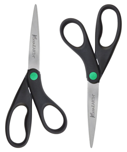 Westcott 15387 8-Inch Pink Ribbon Stainless Steel Scissors For Office and Home