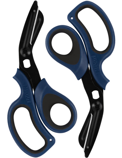 MEUUT Medical Scissors 2-Pack Trauma Shears for Nurses All Purpose Scissors