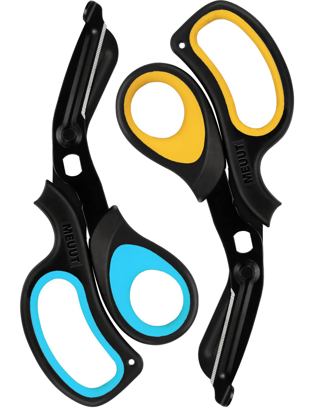 MEUUT Medical Scissors 2-Pack Trauma Shears for Nurses All Purpose Scissors