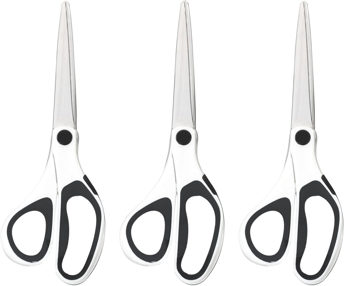 Scotch 8" Precision Scissors, 3 Pack