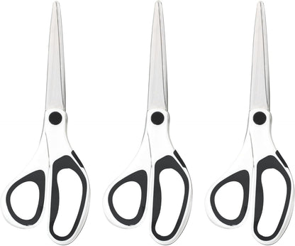 Scotch 8" Precision Scissors, 3 Pack