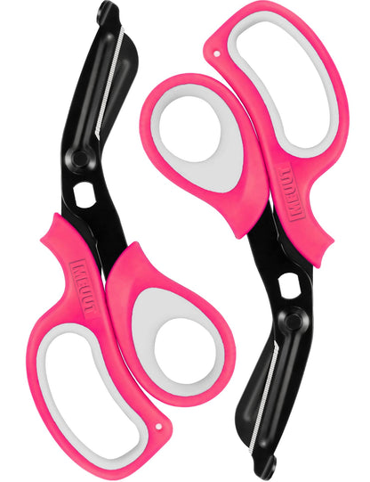 MEUUT Medical Scissors 2-Pack Trauma Shears for Nurses All Purpose Scissors