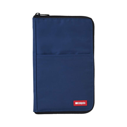 LIHITLAB LAB Slim Pen/Pencil Pouch, 0.7 × 3.9 × 8.5 Inches, Indigo (A7652-11)