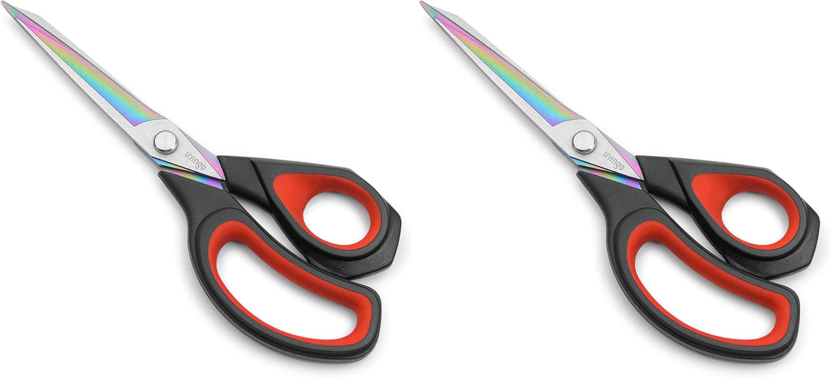 LIVINGO Fabric Scissors 9.5" Professional Tailor Heavy Duty Sewing Shears
