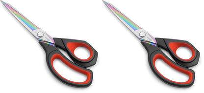 LIVINGO Fabric Scissors 9.5" Professional Tailor Heavy Duty Sewing Shears
