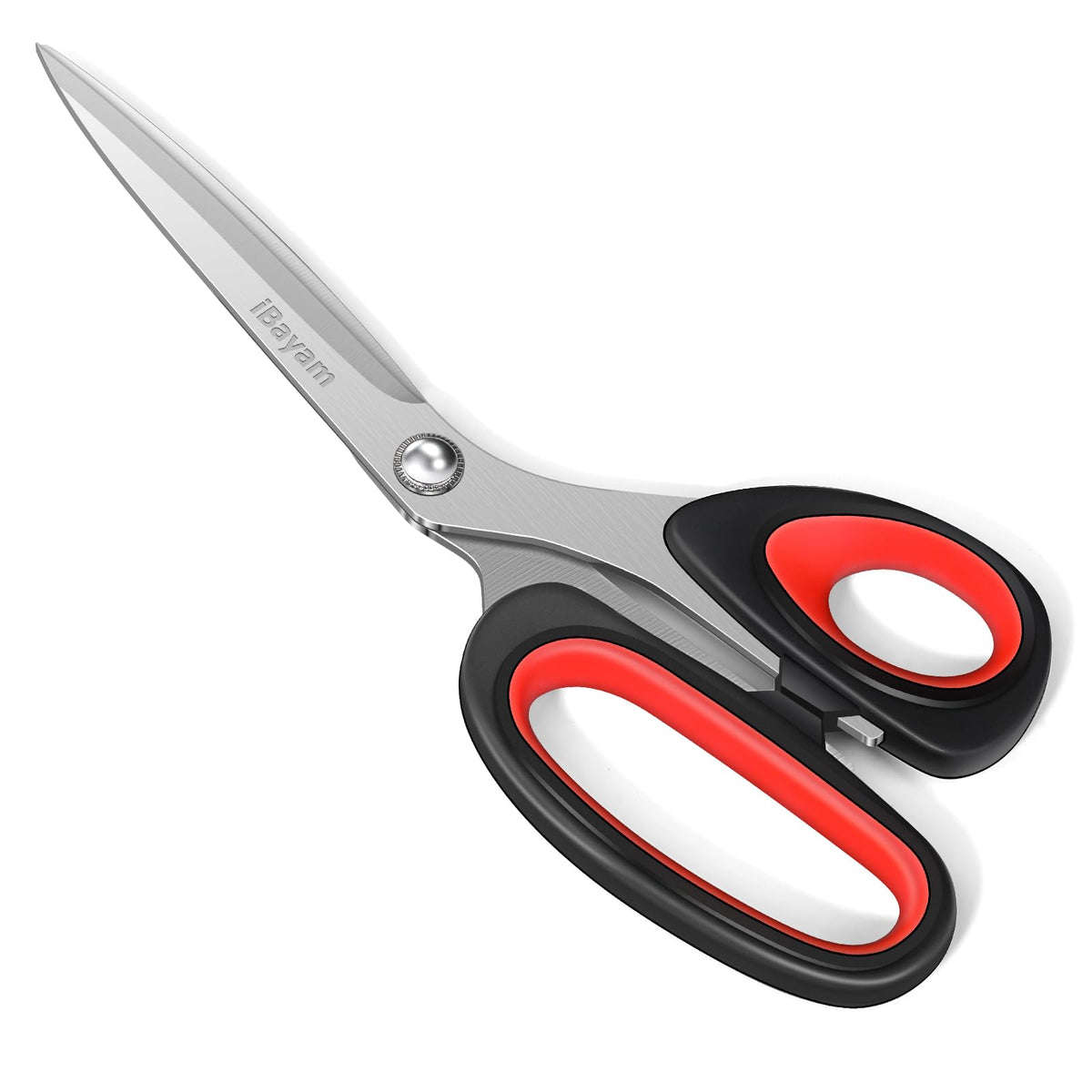 iBayam 8.5" Pastel Scissors All Purpose Heavy Duty 3Pack, 2.5mm Sharp Blade