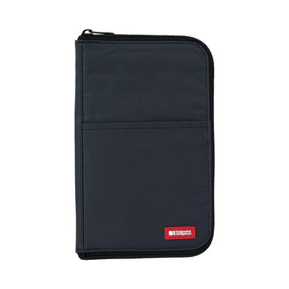 LIHITLAB LAB Slim Pen/Pencil Pouch, 0.7 × 3.9 × 8.5 Inches, Indigo (A7652-11)
