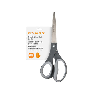 Fiskars 8" Everyday Titanium SoftGrip All Purpose Scissors, 2-Pack