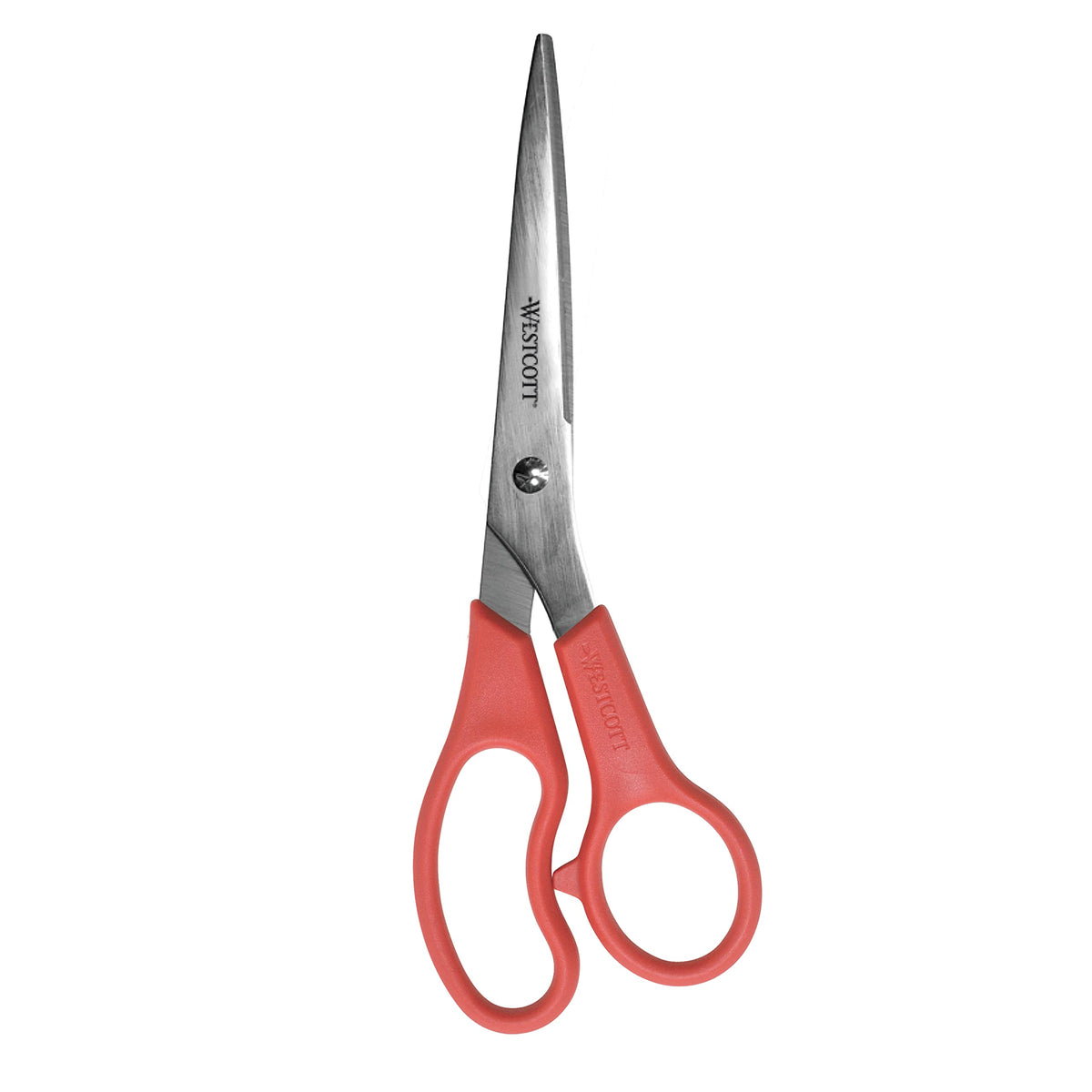 Westcott 15387 8-Inch Pink Ribbon Stainless Steel Scissors For Office and Home