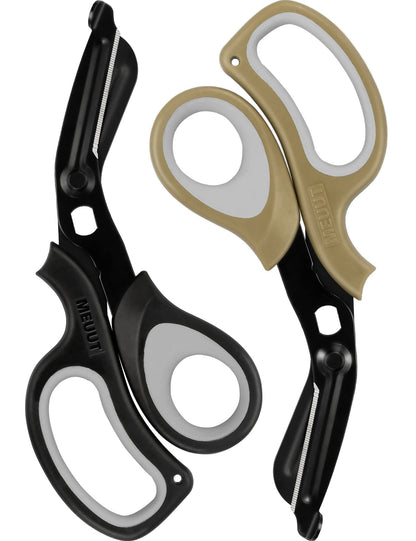 MEUUT Medical Scissors 2-Pack Trauma Shears for Nurses All Purpose Scissors