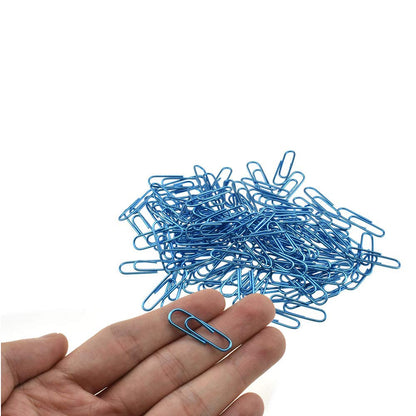 HAHIYO Paper Clips 2 inches (50mm) Length Gold Wide Paperclips Vinyl Coated Prevent Scratching Tearing The Pages Sturdy for Bookmark Organize Home Office School 30 Pack