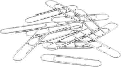ACCO Brands Paper Clips, Jumbo, Smooth, Economy, 10 Boxes, 100/Box (72580)