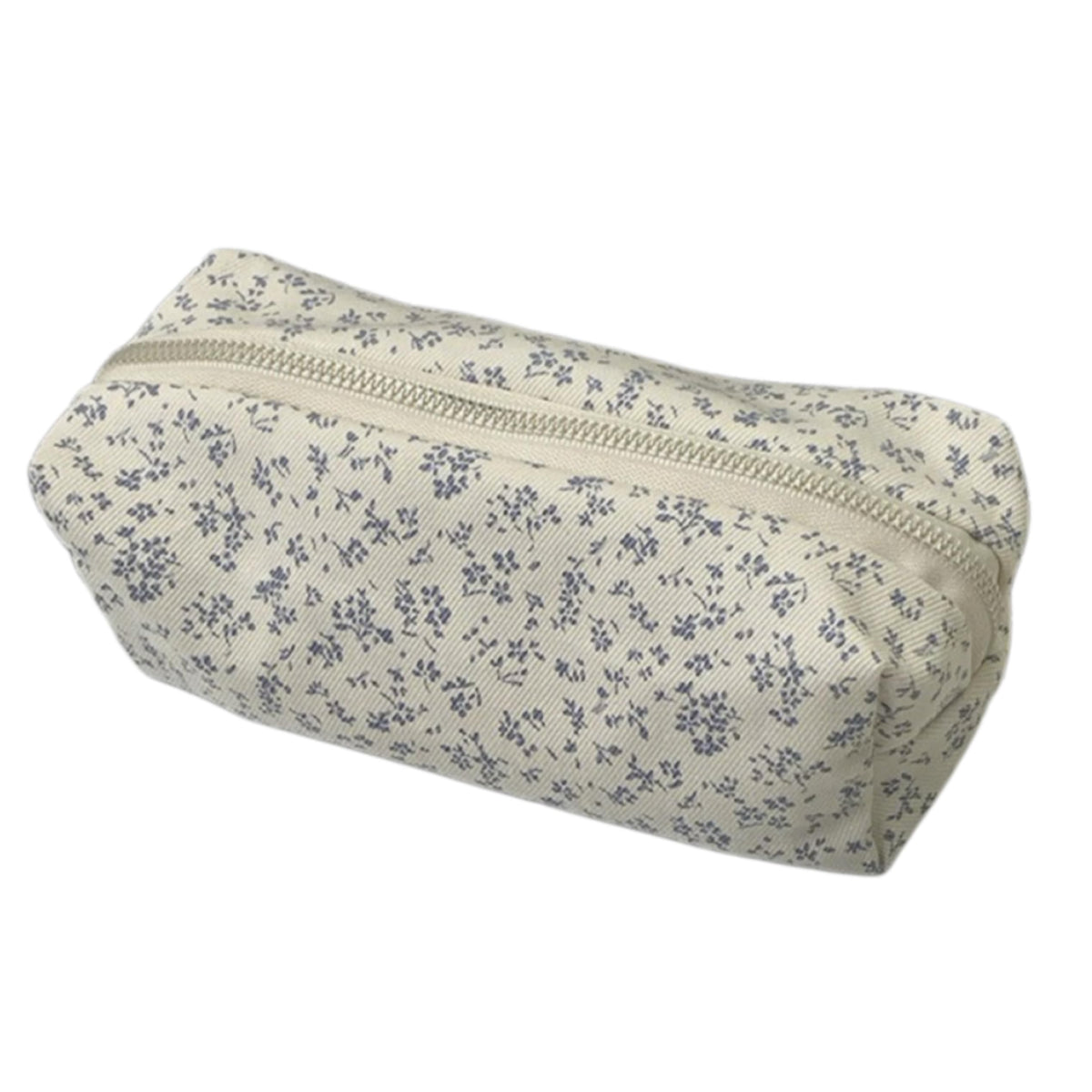 Pencil Case Aesthetic Pencil Pouch for Women Pencil Case Small (Striped blue)