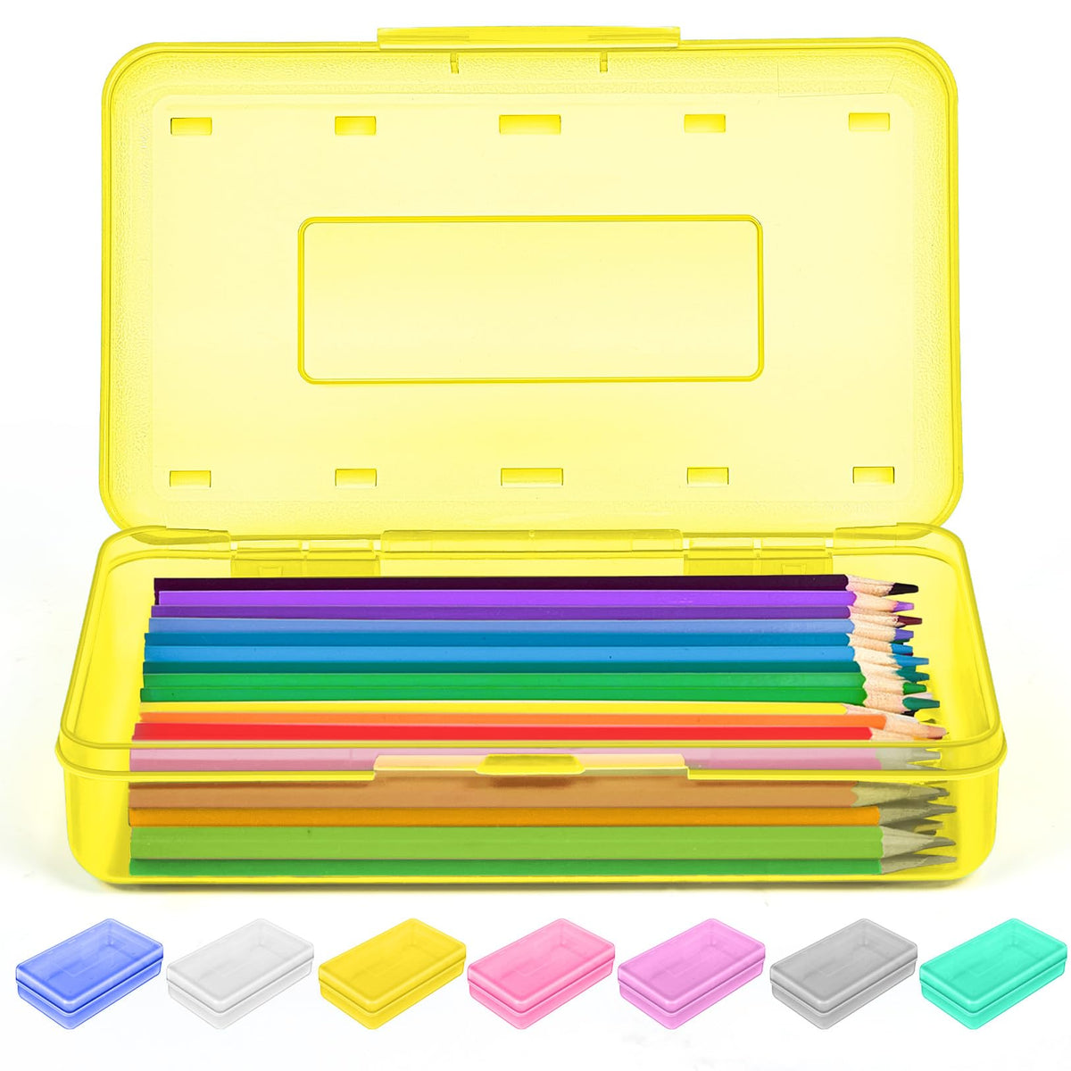 Sooez Pencil Case, Pencil box, Crayon box, Back to School Supplies