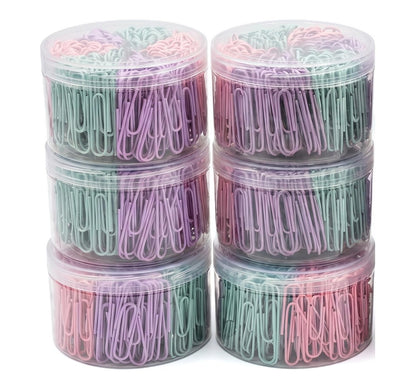 Colored Jumbo Paper Clips, 2 Inch (50mm), 300PCS