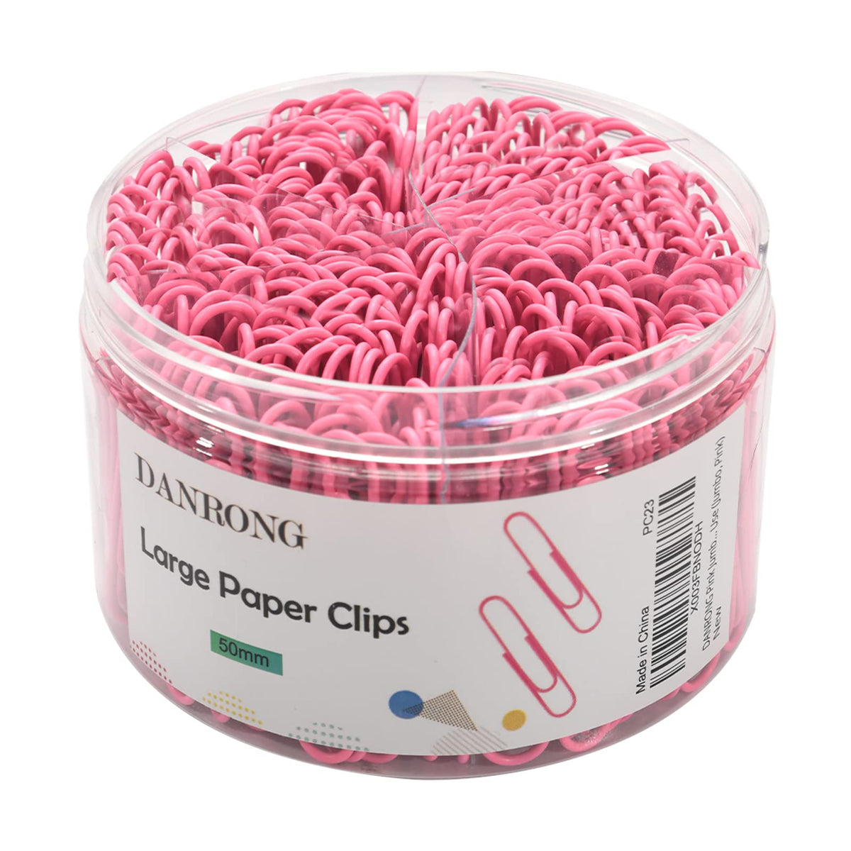 Silver Jumbo Paper Clips, 270pcs 2 Inch (50 mm) Paper Clip, Large Paperclips Great for Office School and Personal Use(2 in, Silver)
