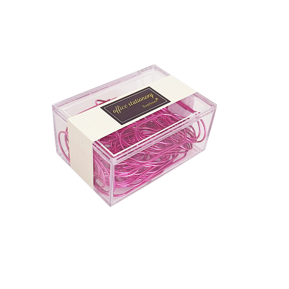 Gold Large Paper Clips, 50pcs 50mm/1.97" Oversized Jumbo Wide Planner Giant Paper Clip Non Skid Smooth Finish Steel Wire Office Supply Invitation Accessories (Gold)
