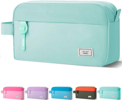 Mr. Pen- High Capacity Pencil Case, Large Pencil Pouch with 3 Compartments and 2 Pockets, Large Pencil Bag with Smooth Zipper, Cute Pencil Case Pouch Organizer, School Supplies for Teens
