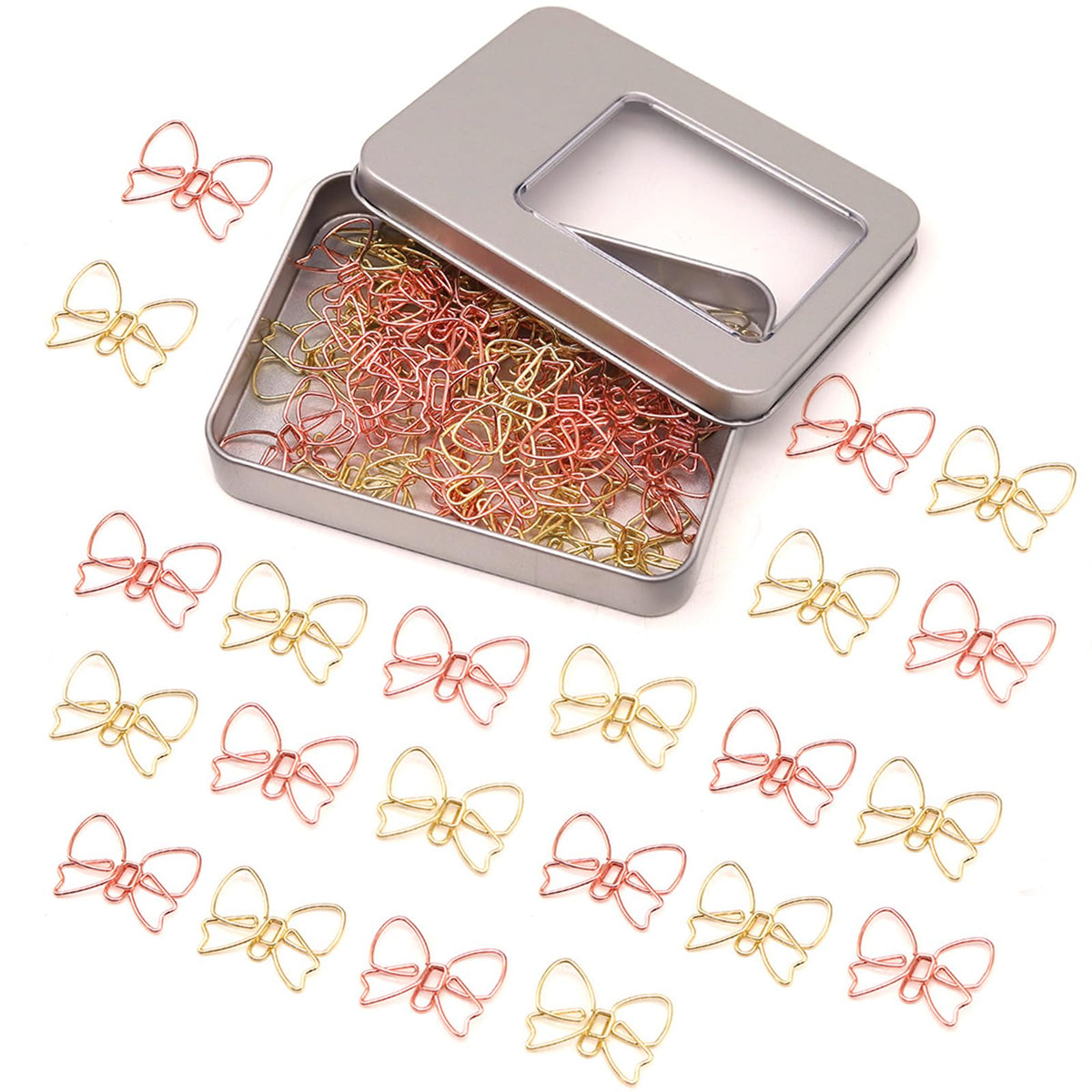 50 Pcs Cute Jumbo Planner Paper Clips 2 Inch, Fun Office Supplies