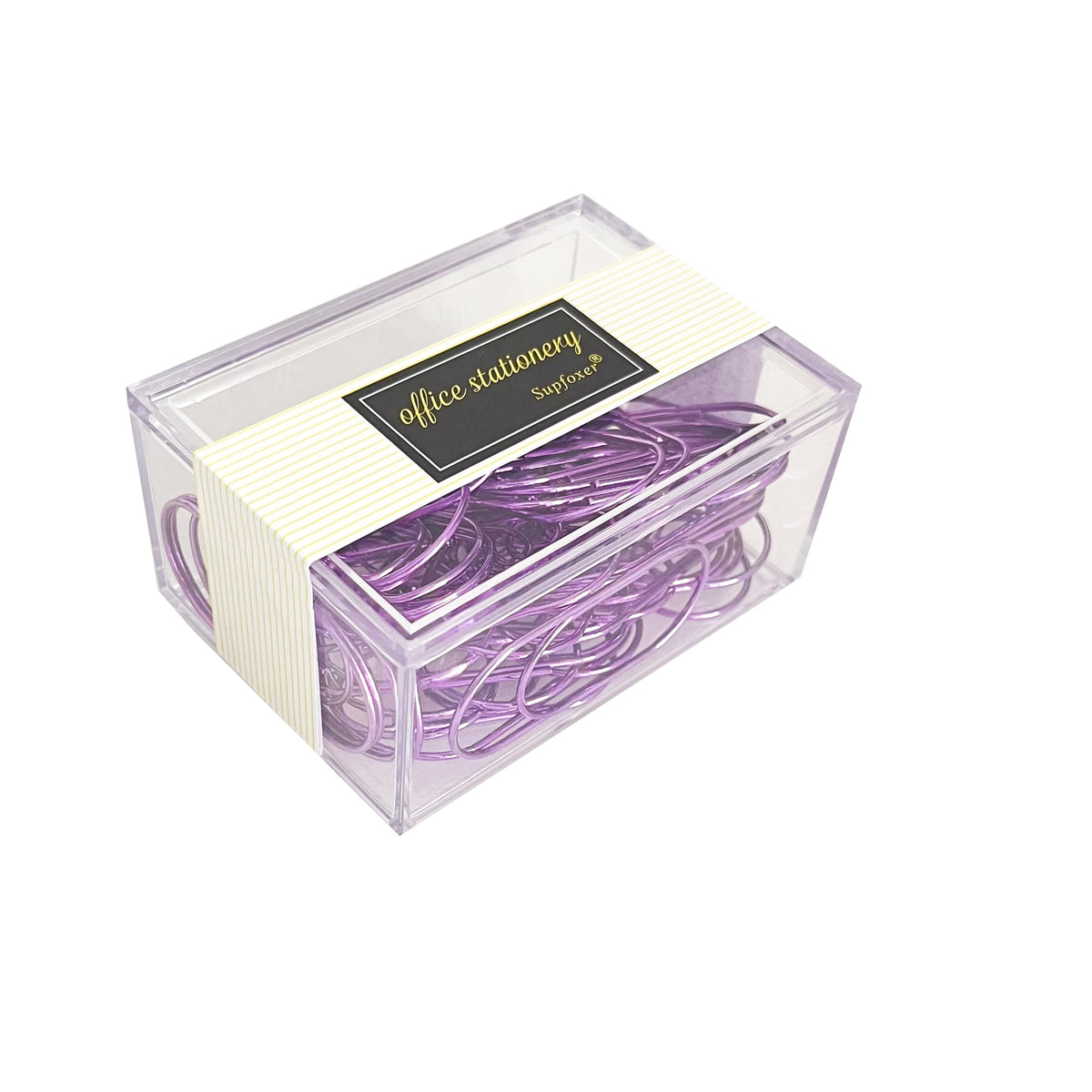 Gold Large Paper Clips, 50pcs 50mm/1.97" Oversized Jumbo Wide Planner Giant Paper Clip Non Skid Smooth Finish Steel Wire Office Supply Invitation Accessories (Gold)