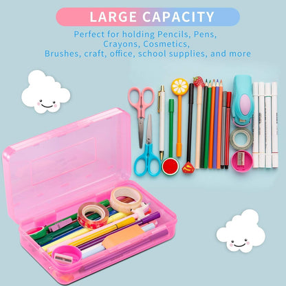 Sooez Pencil Case, Pencil box, Crayon box, Back to School Supplies