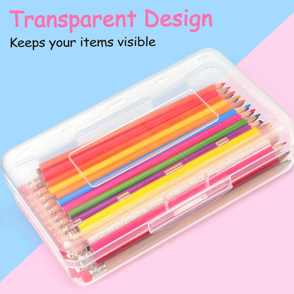 Sooez Pencil Case, Pencil box, Crayon box, Back to School Supplies