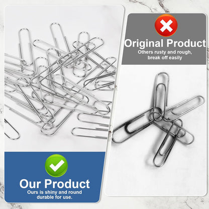 Jumbo Paper Clips,Large PaperClips,320Pcs Paper Clip for School and Office.