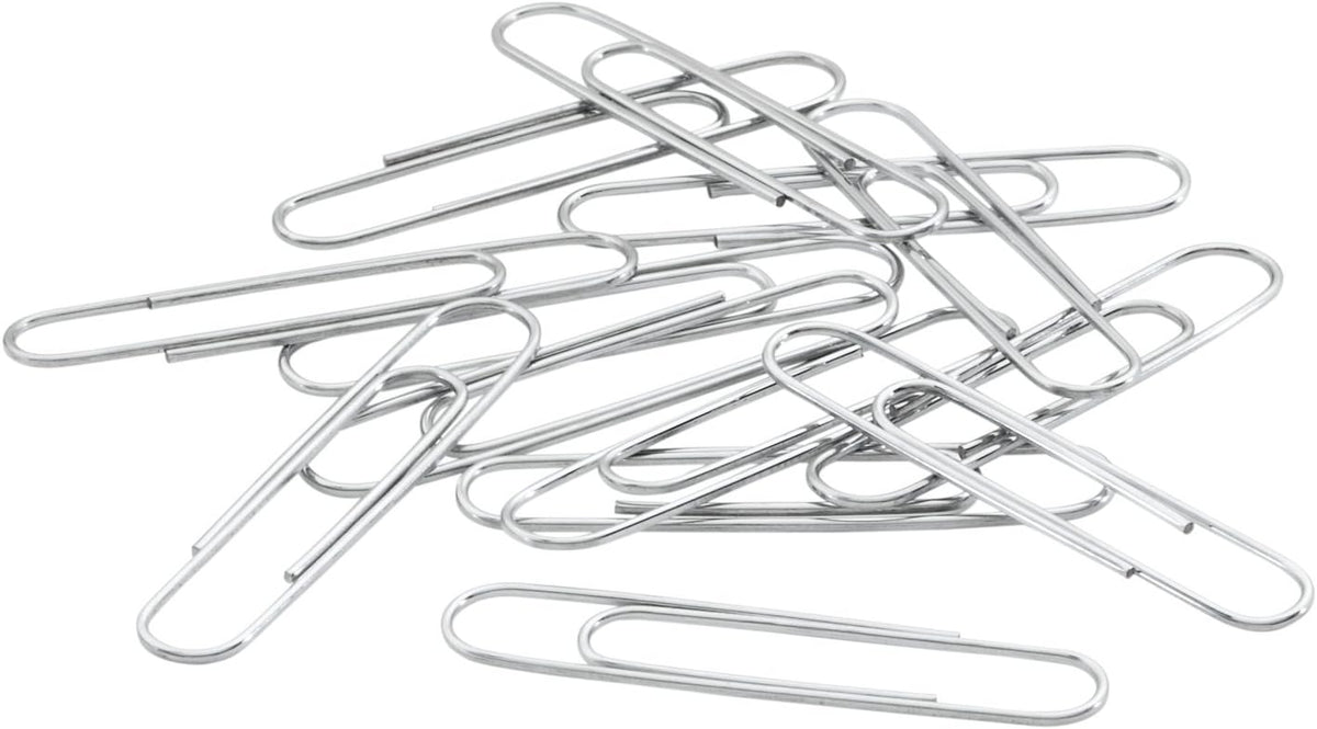 ACCO Brands Paper Clips, Jumbo, Smooth, Economy, 10 Boxes, 100/Box (72580)