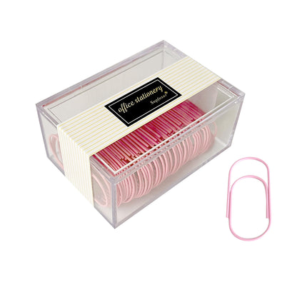 Gold Large Paper Clips, 50pcs 50mm/1.97" Oversized Jumbo Wide Planner Giant Paper Clip Non Skid Smooth Finish Steel Wire Office Supply Invitation Accessories (Gold)
