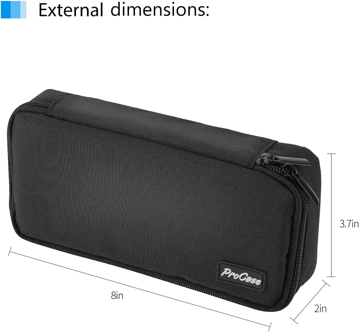 ProCase Pencil Case Pen Bag for School Students Boys and Girls