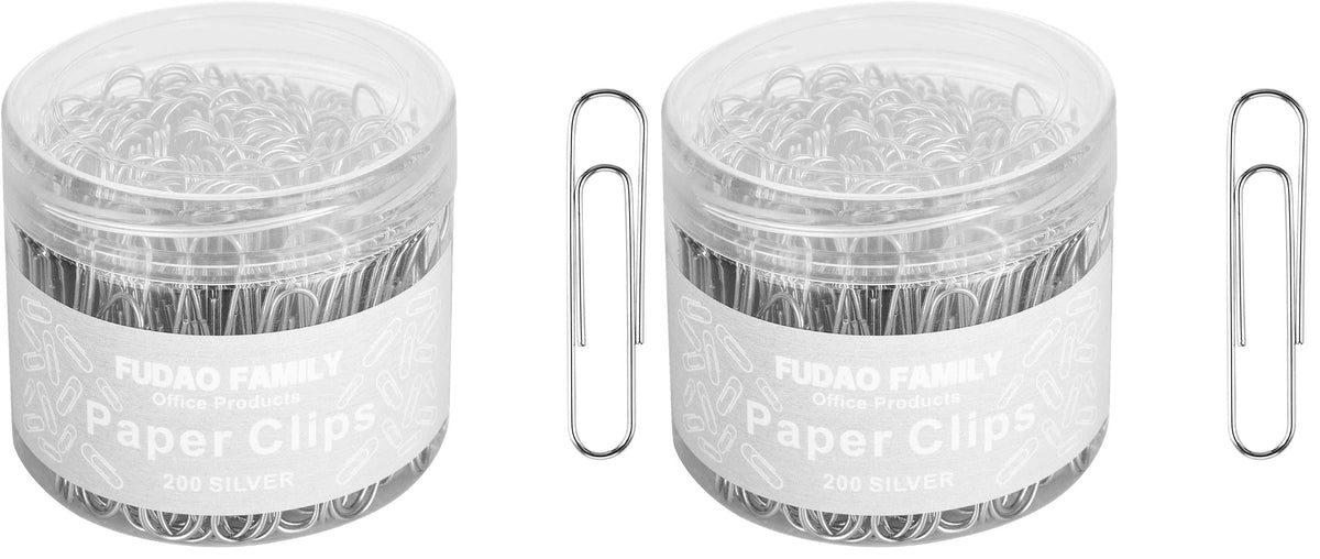 Jumbo Paper Clips, 2 Inch Paper Clip, 200 pcs Large Paperclips