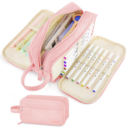 Cute Big Pencil Case Pouch Bag Strawberry for Teen Girls Boy Gift