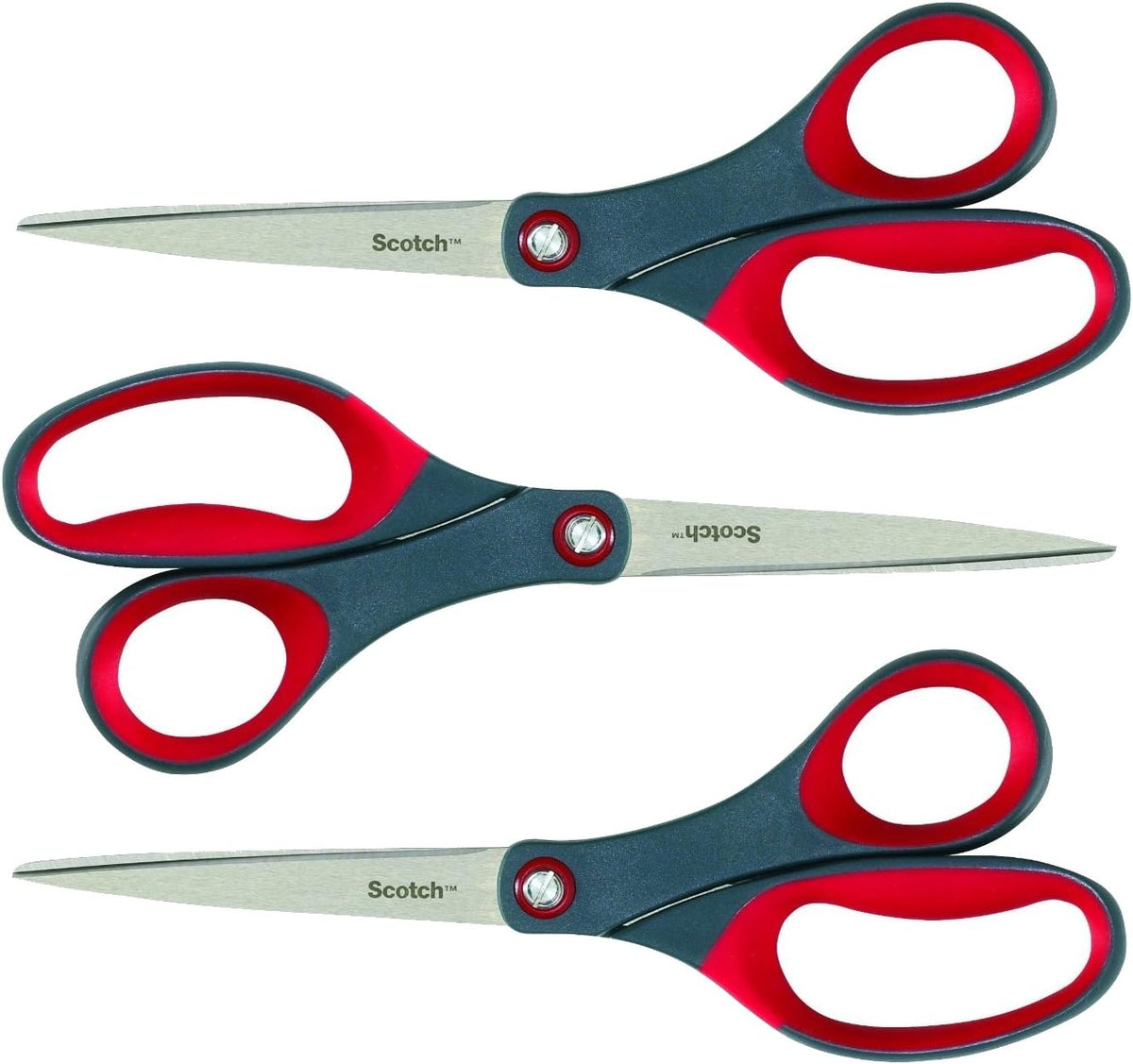 Scotch 8 Precision Scissors Great for Everyday Use (1448) (Pack of 3)