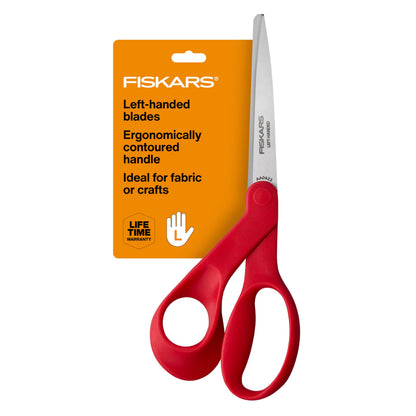 Fiskars 8" Original Orange-Handled Craft & Fabric Scissors, All Purpose