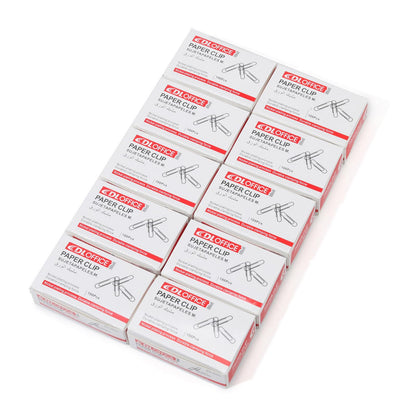 Jumbo Paper Clips,1000 Pcs (10×100),Silver 2.0IN,for Office & School Use