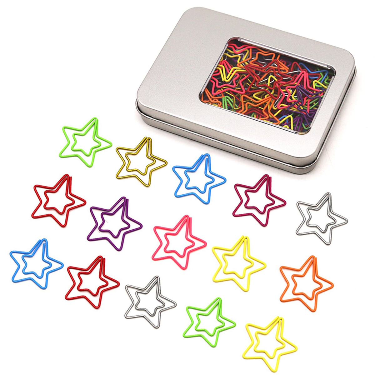 50 Pcs Cute Jumbo Planner Paper Clips 2 Inch, Fun Office Supplies